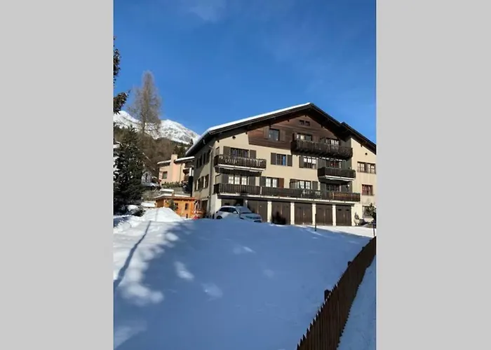 Haus Albertihof: 3-zimmer-wohnung An Top-lage In Davos-platz * Davos